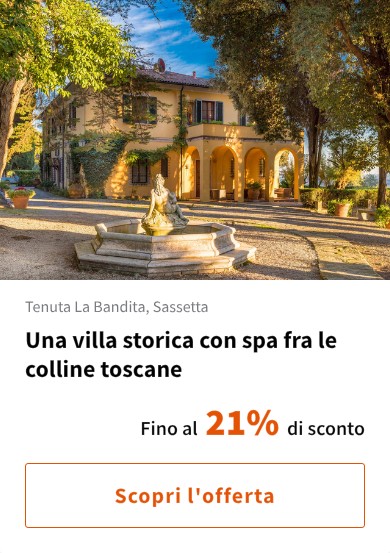 Una villa storica con spa fra le colline toscane