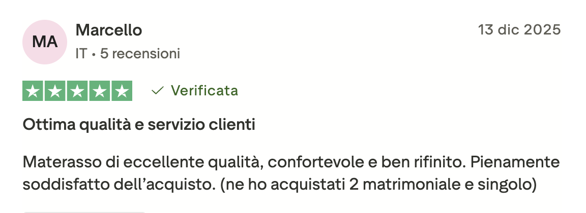 zenO Materasso - Recensioni