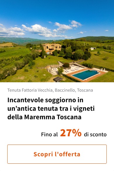 Incantevole soggiorno in un%27antica tenuta tra i vigneti della Maremma Toscana