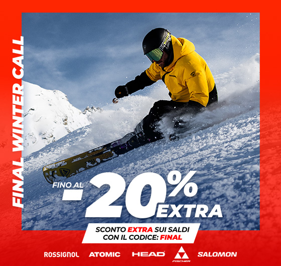 Risparmia con il codice: FINAL