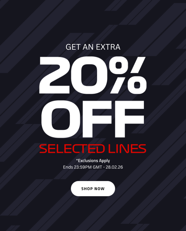 Get an extra 20% off selected lines