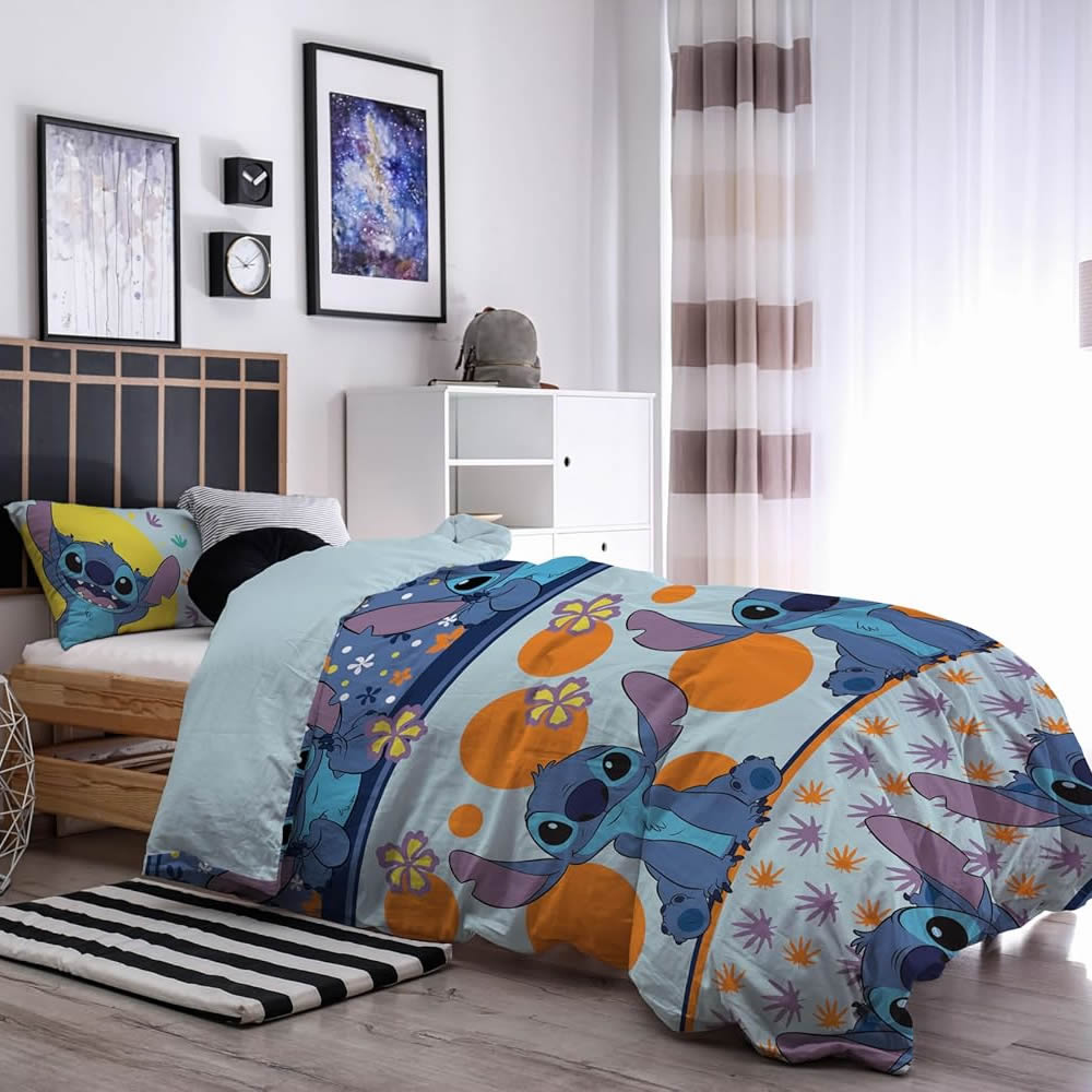 Image of PARURE COPRIPIUMINO LILO & STITCH SINGOLA DISNEY HERMET