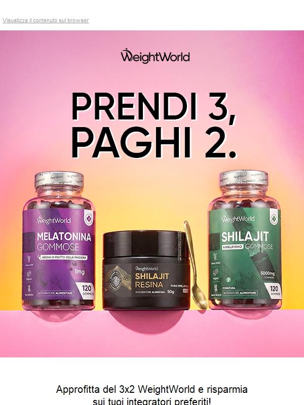 💊 Jekoo,  Prendi 3 Integratori E Ne Paghi Solo 2