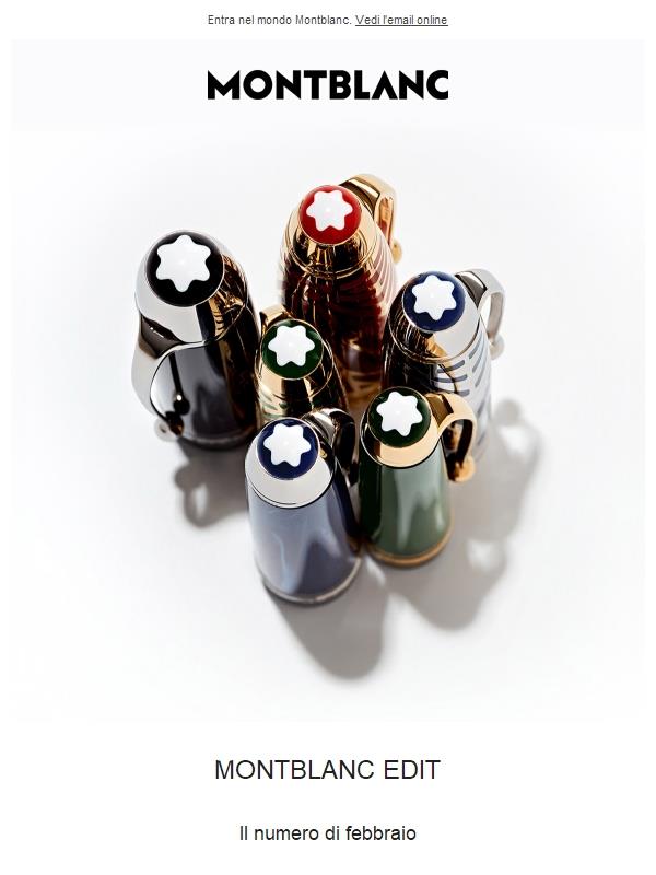 Montblanc Edit: il numero di febbraio