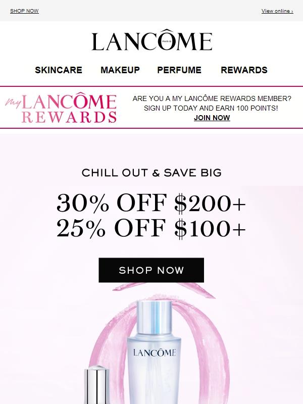 30% OFF Skincare, Makeup & Perfume Faves