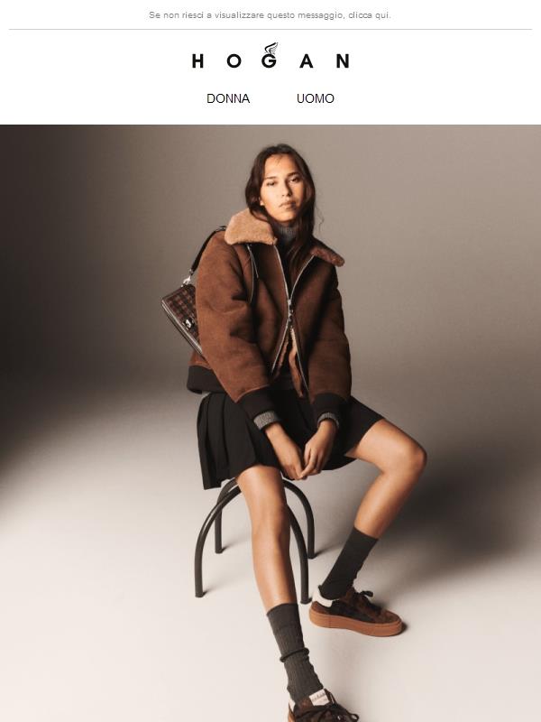 Hogan presenta la collezione Autunno Inverno 2026-27