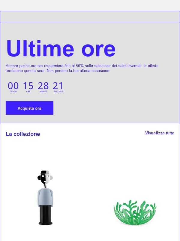 Saldi invernali: le offerte terminano questa sera