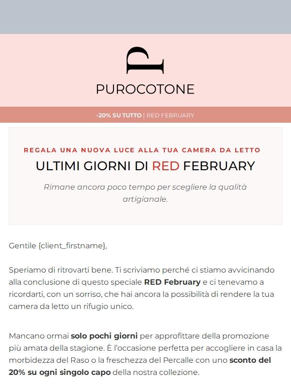 Finalmente RED February!