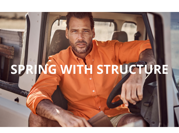 Spring with structure