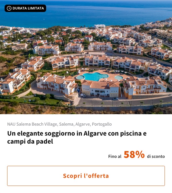 Un elegante soggiorno in Algarve con piscina e campi da padel