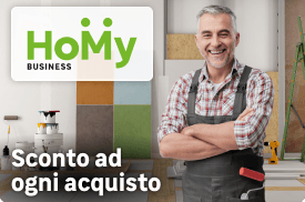 Scopri il programma fedelt&agrave; Homy Business