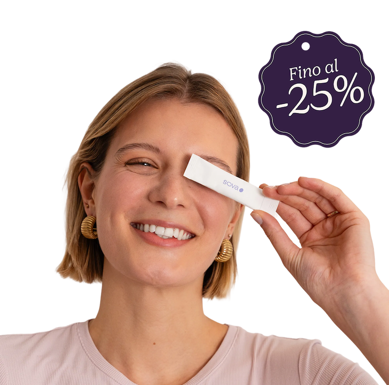 an image of a woman holding a stick in front of her eye