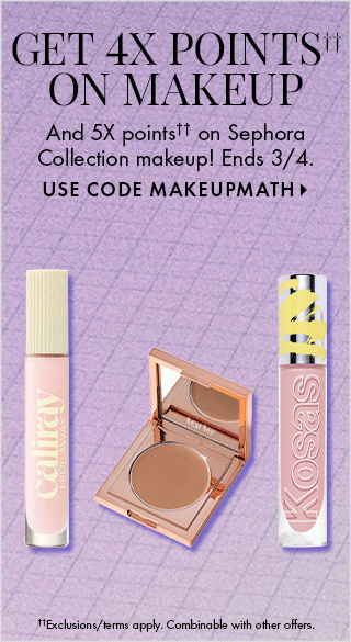 Get 4X Points on Makeup