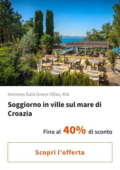 Soggiorno in ville sul mare di Croazia