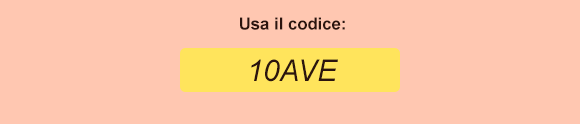 Codice promozionale: 10AVE