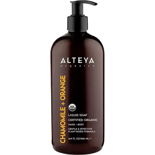 Alteya Organics Organic Liquid Soap Chamomile + Orange