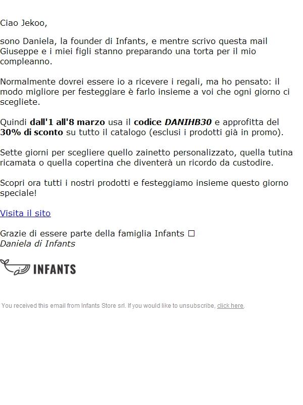 -30%: oggi compio gli anni (ma il regalo lo faccio io a te) 🎂