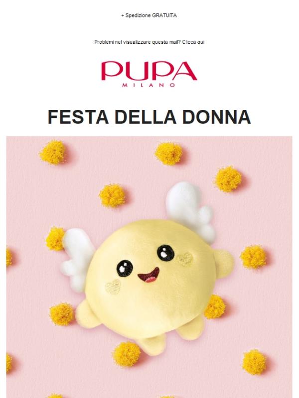 Promo Festa della Donna 💗 Fino al -30%