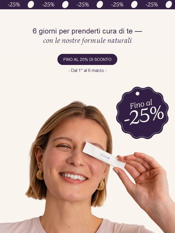 6 giorni, un'occasione. La oferta di anniversario inizia oggi