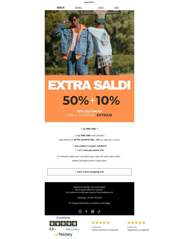 ⚠️ SE NON L’HAI ANCORA UTILIZZATO, AFFRETTATI!