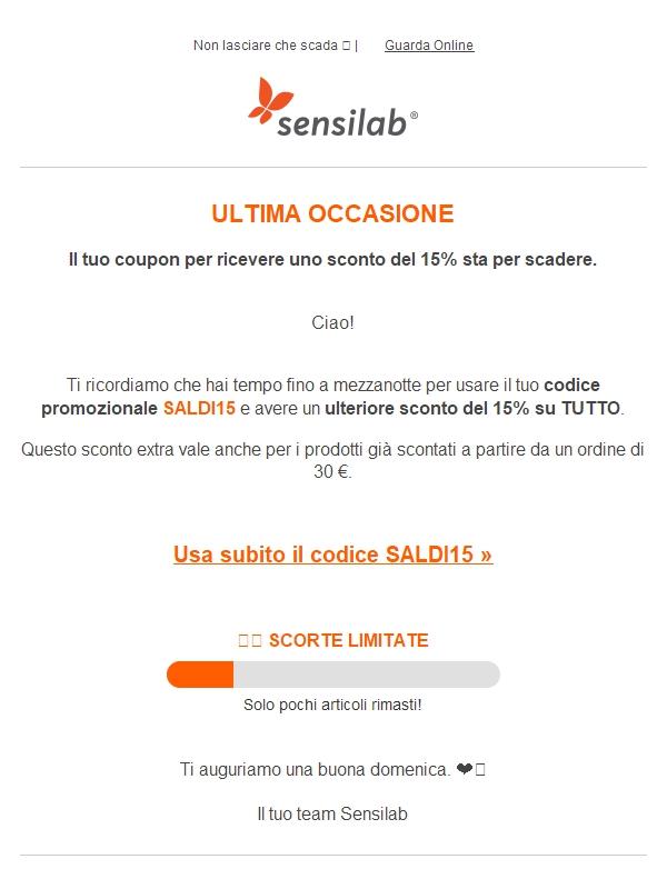 Il tuo codice sconto ti aspetta! 🏃