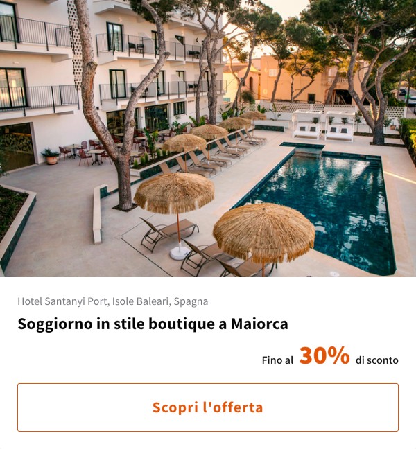Soggiorno in stile boutique a Maiorca