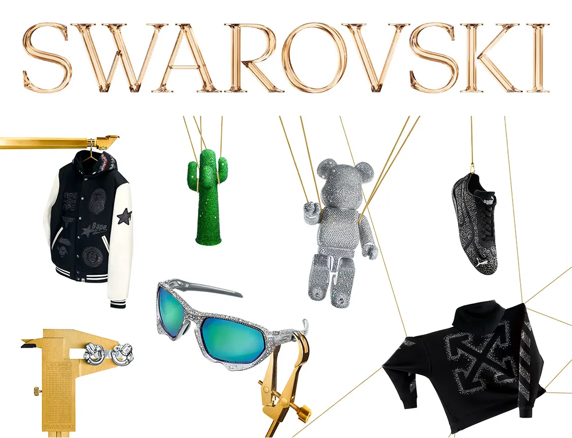 I prodotti Swarovski Creators Lab in esposizione esclusiva