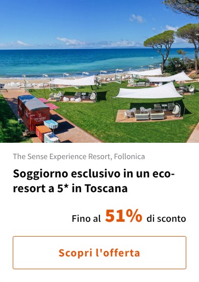 Soggiorno esclusivo in un eco-resort a 5* in Toscana