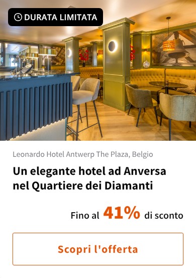 Un elegante hotel ad Anversa nel Quartiere dei Diamanti