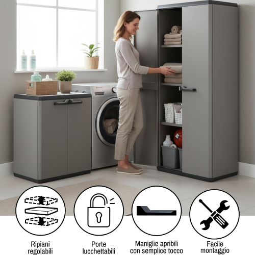 Riponimento in resina