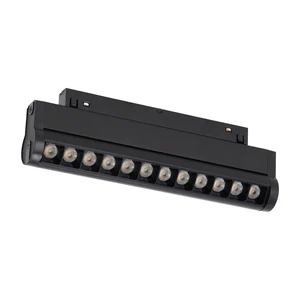 Faretto LED magnetico da binario 12W 235mm 90Lm/W CCT (Colore della luce regolabile)