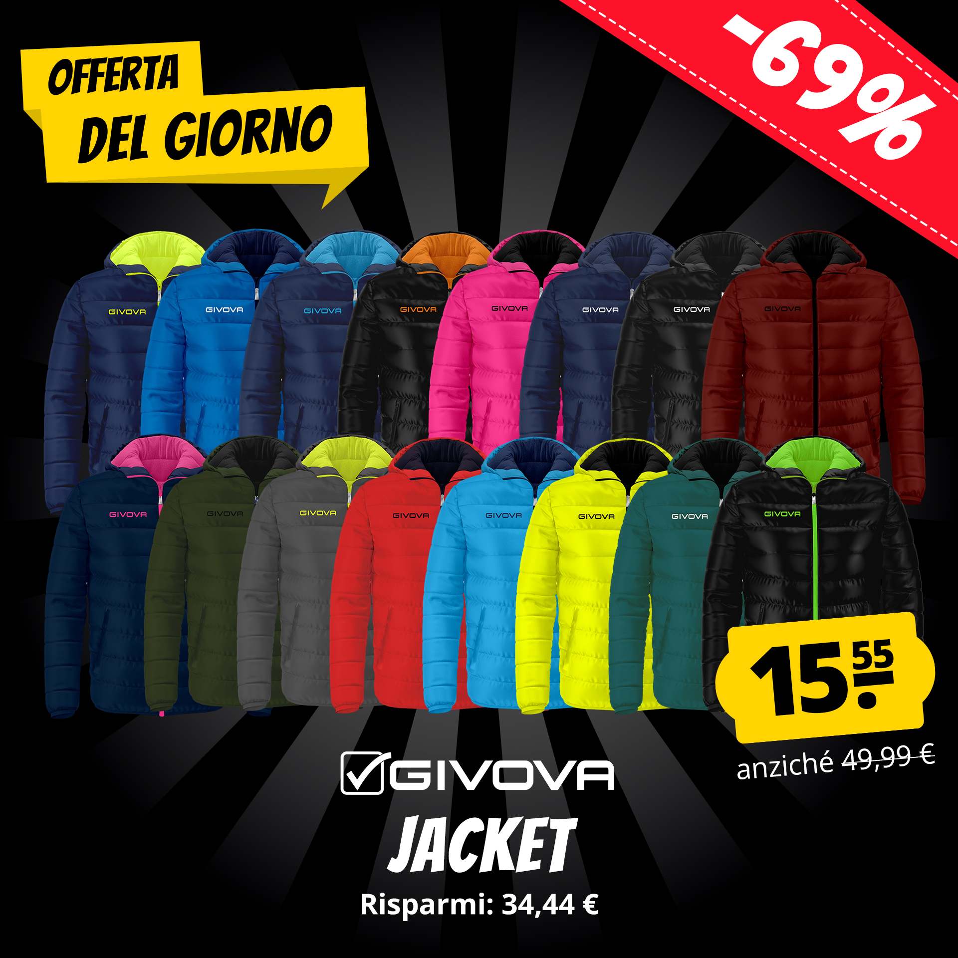 givova olanda giacca