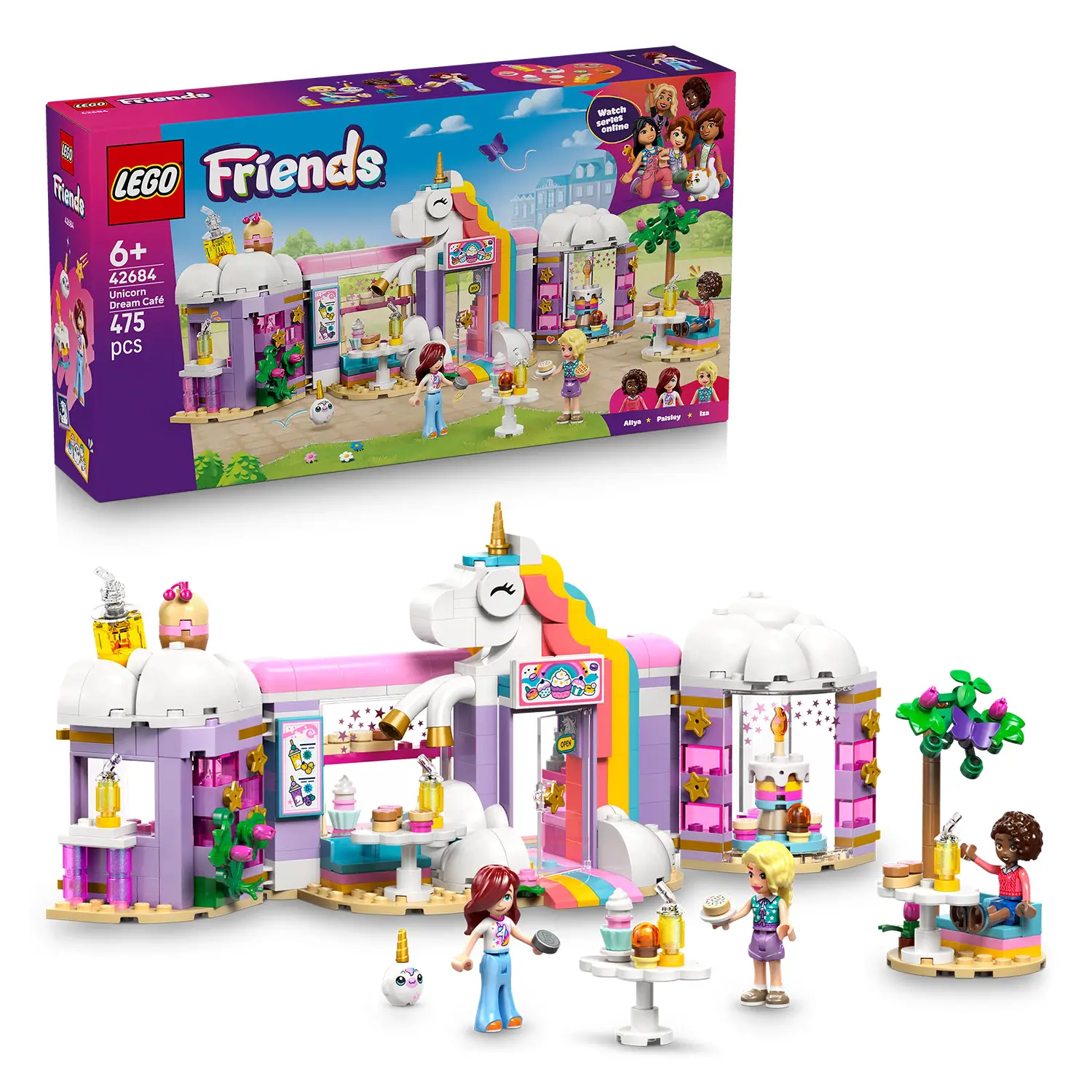 LEGO Friends Caffè dei Sogni Unicorno 42684 Negozio Giocattolo