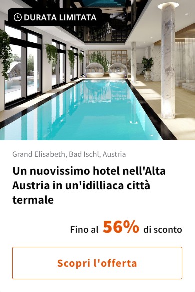 Un nuovissimo hotel nell'Alta Austria in un'idilliaca città termale