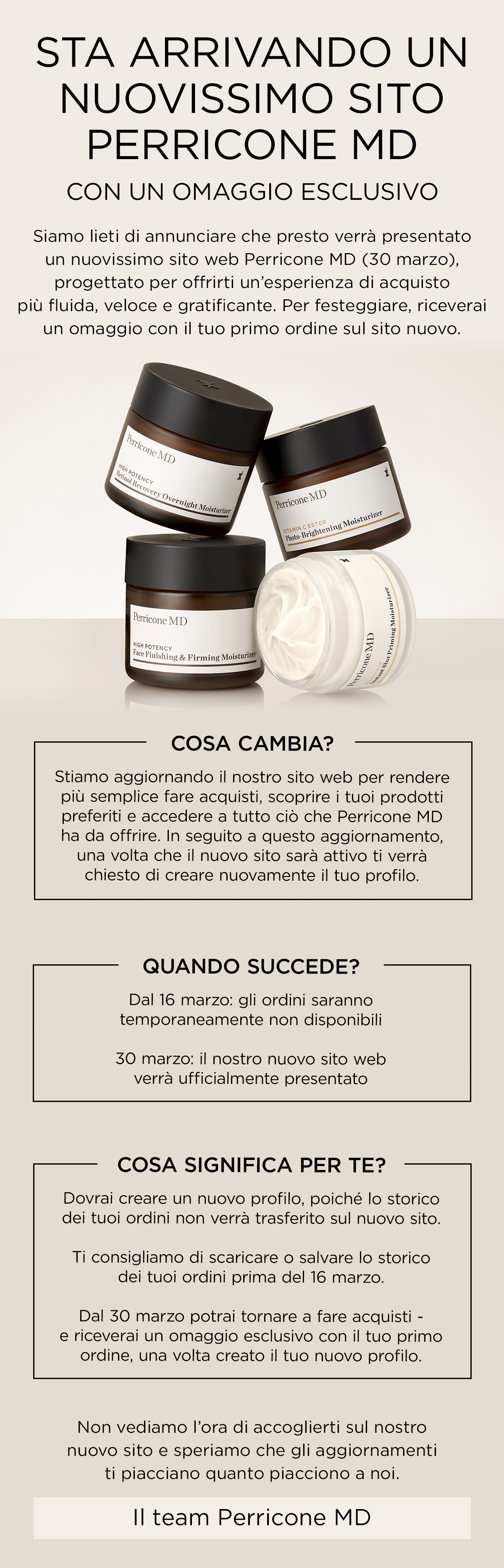 important information