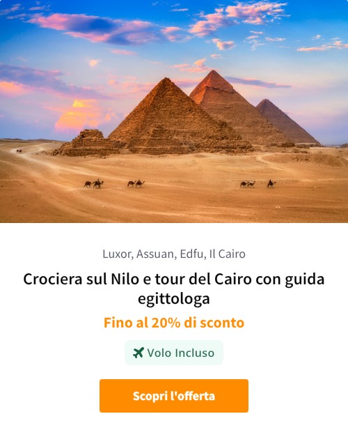 Crociera sul Nilo e tour del Cairo con guida egittologa