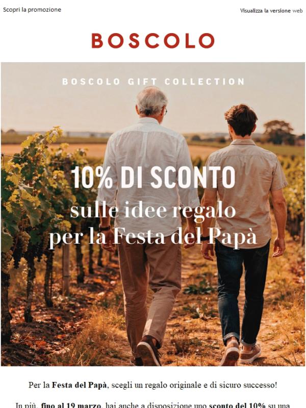 Festa del Papà: 10% di sconto sulle idee regalo