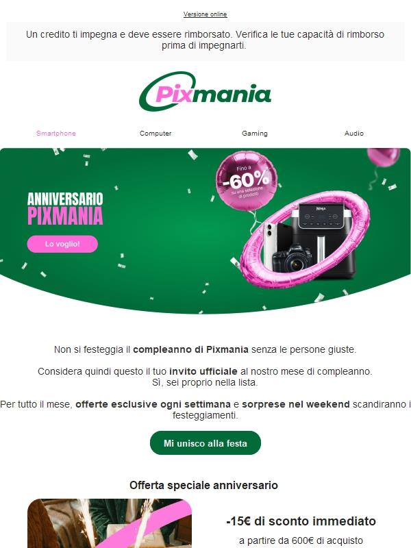 Festeggiamo il nostro anniversario...