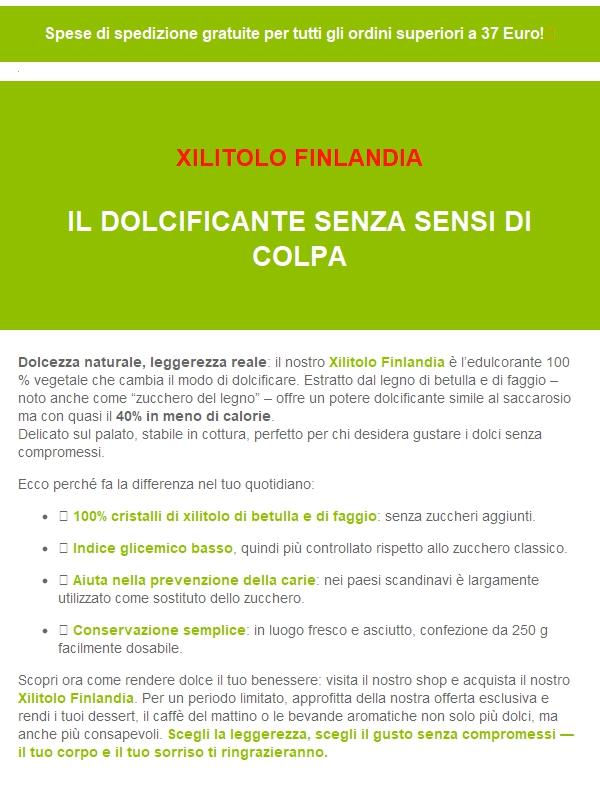 Xilitolo Finlandia, il dolcificante naturale senza sensi di colpa ☀️