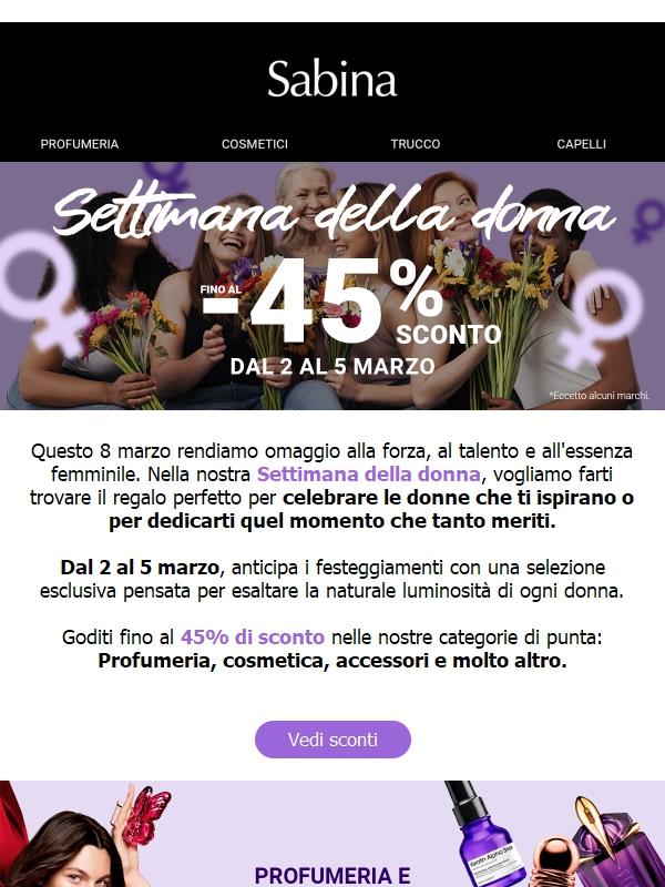 L’eleganza di celebrarsi: fino al -45% di sconto ✨