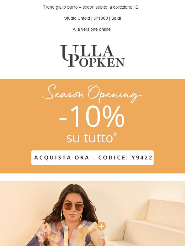 -10% su TUTTO 🎯 Approfittane subito!