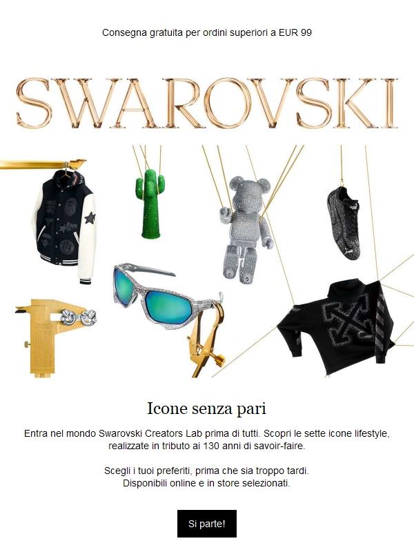 Acquista subito le tue icone Swarovski Creators Lab