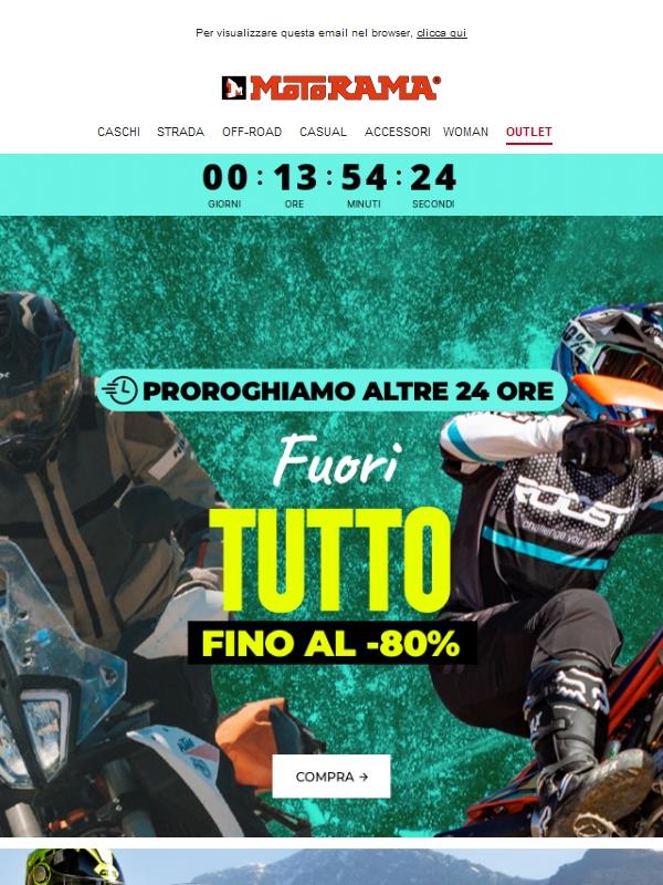 Abbiamo prolungato il FUORI TUTTO! ⚡