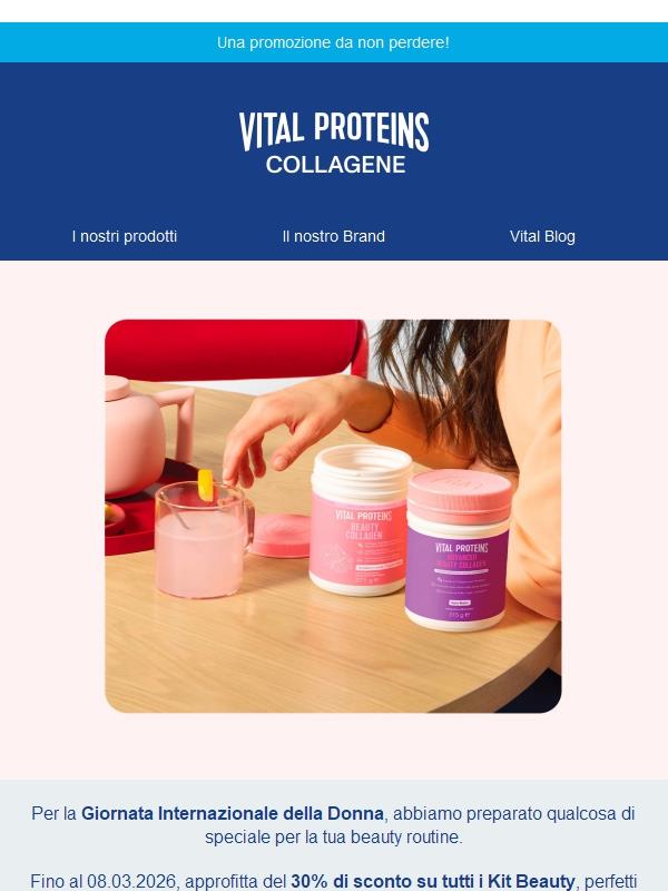 30% di sconto sui Kit Beauty 💖