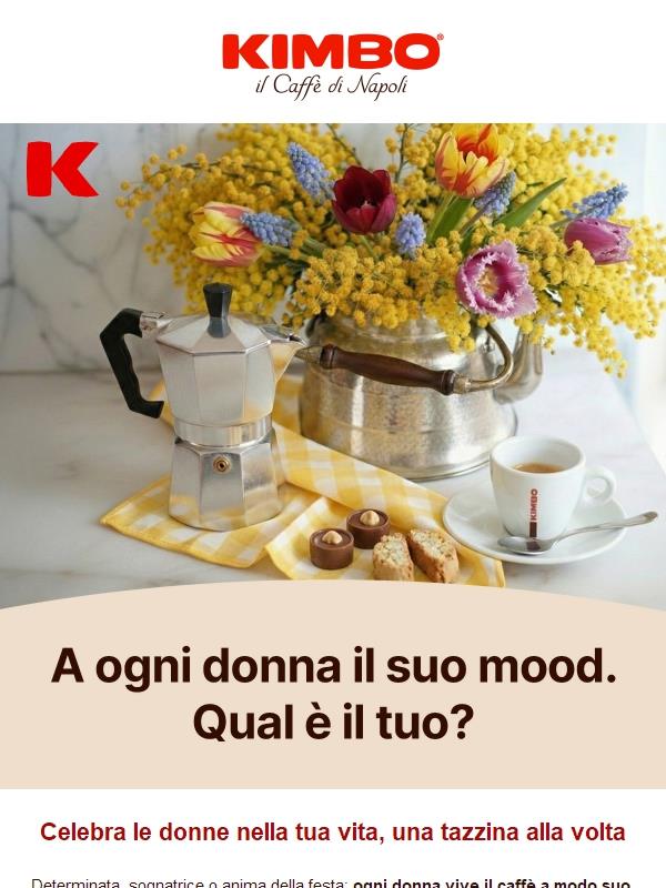 🌸 Kimbo celebra le donne: per te un regalo di 20€