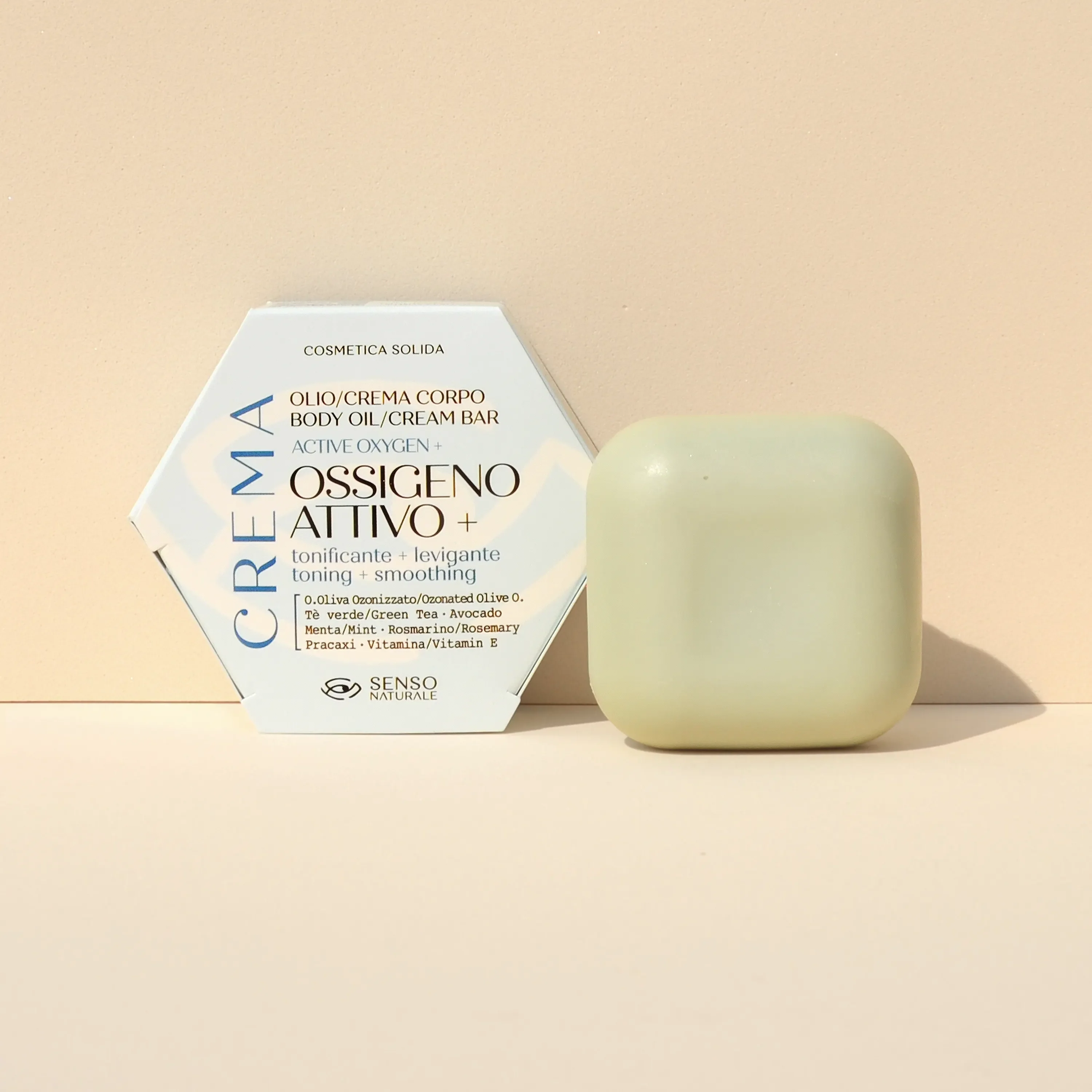 Image of Olio Solido Corpo con OSSIGENO ATTIVO - Crema Rassodante