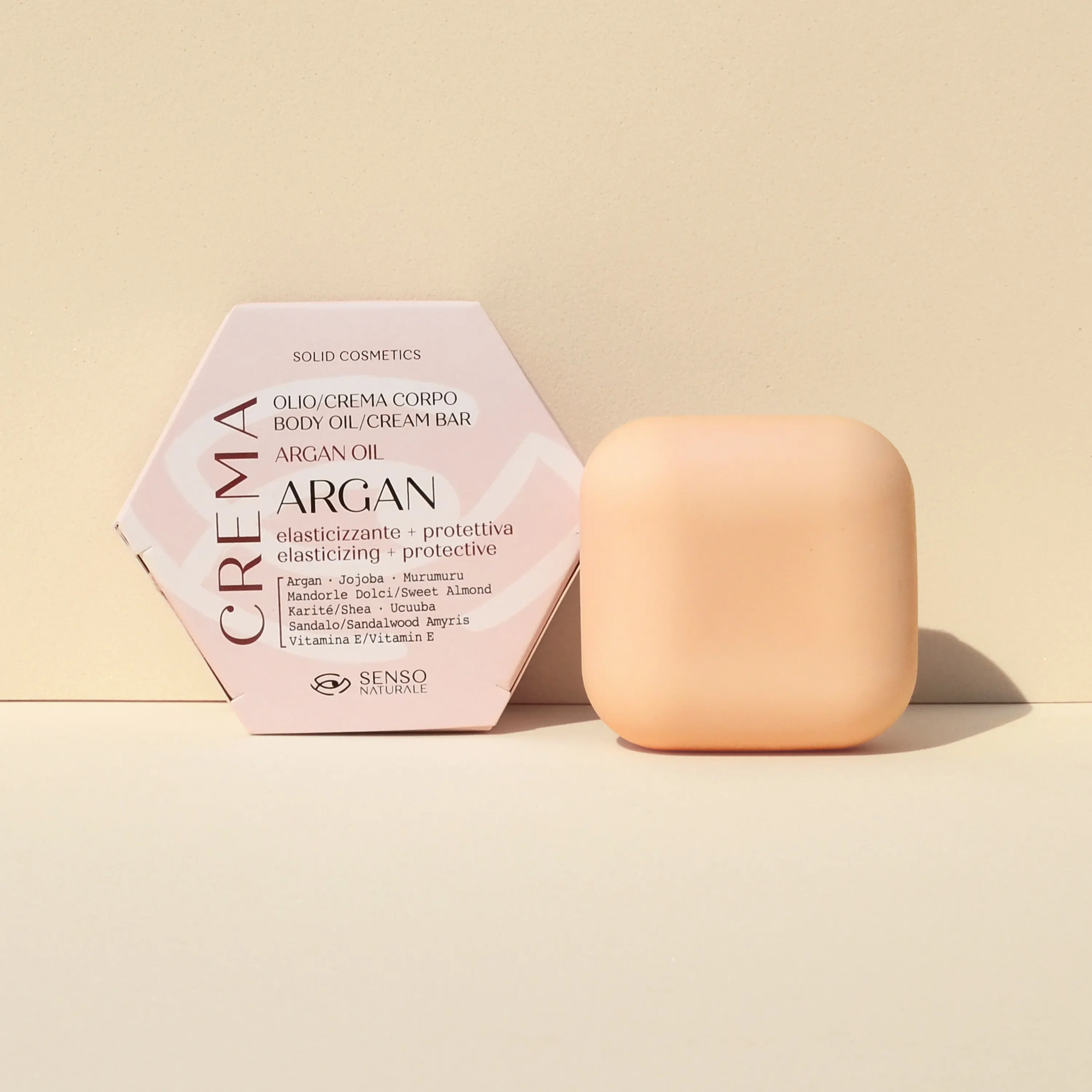 Image of Olio Solido Corpo con ARGAN - Crema Elasticizzante