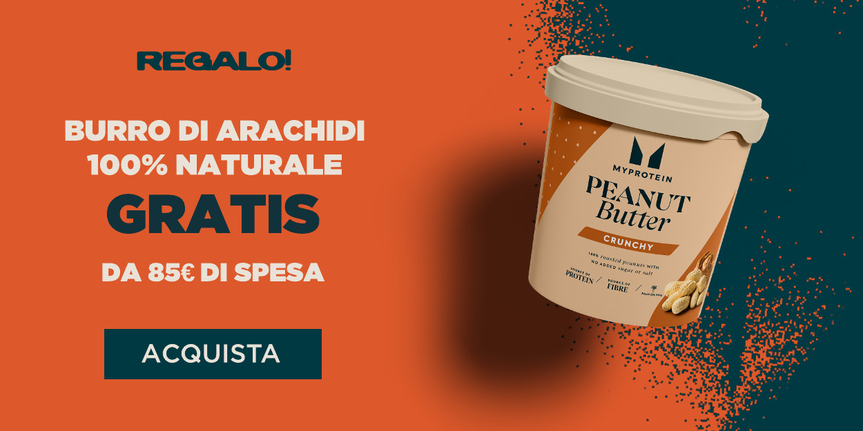 burro di arachidi gratis da 85€