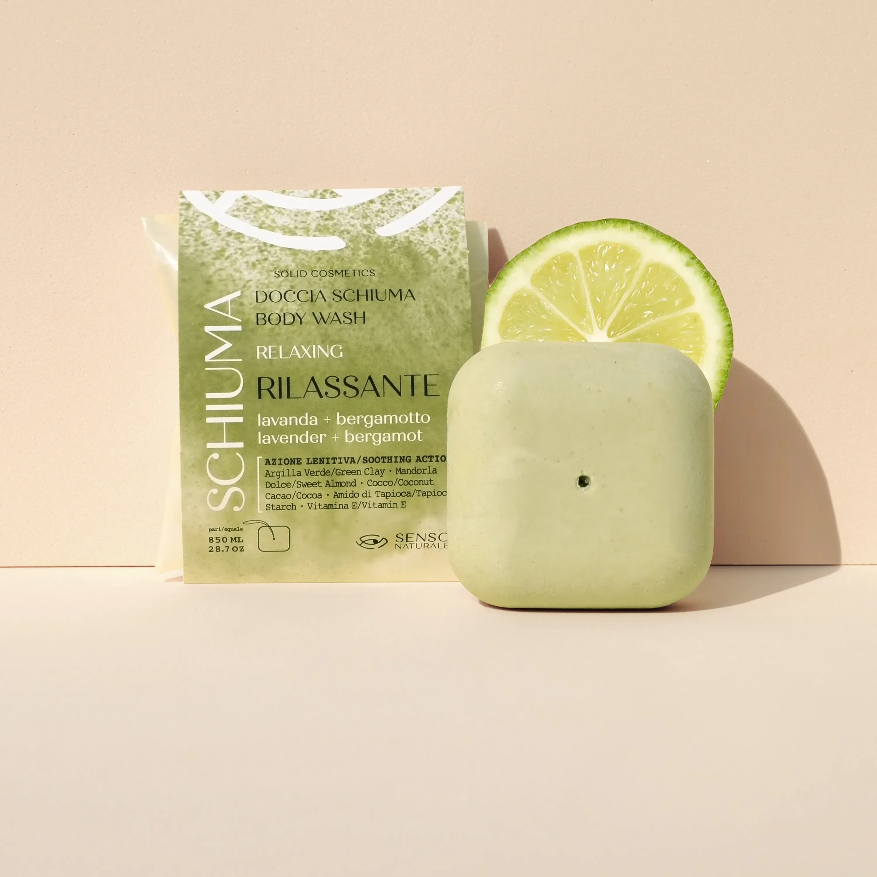 Image of Fito Doccia Schiuma Solida - ARGILLOSA RILASSANTE - Rinfresca e solleva spirito e corpo