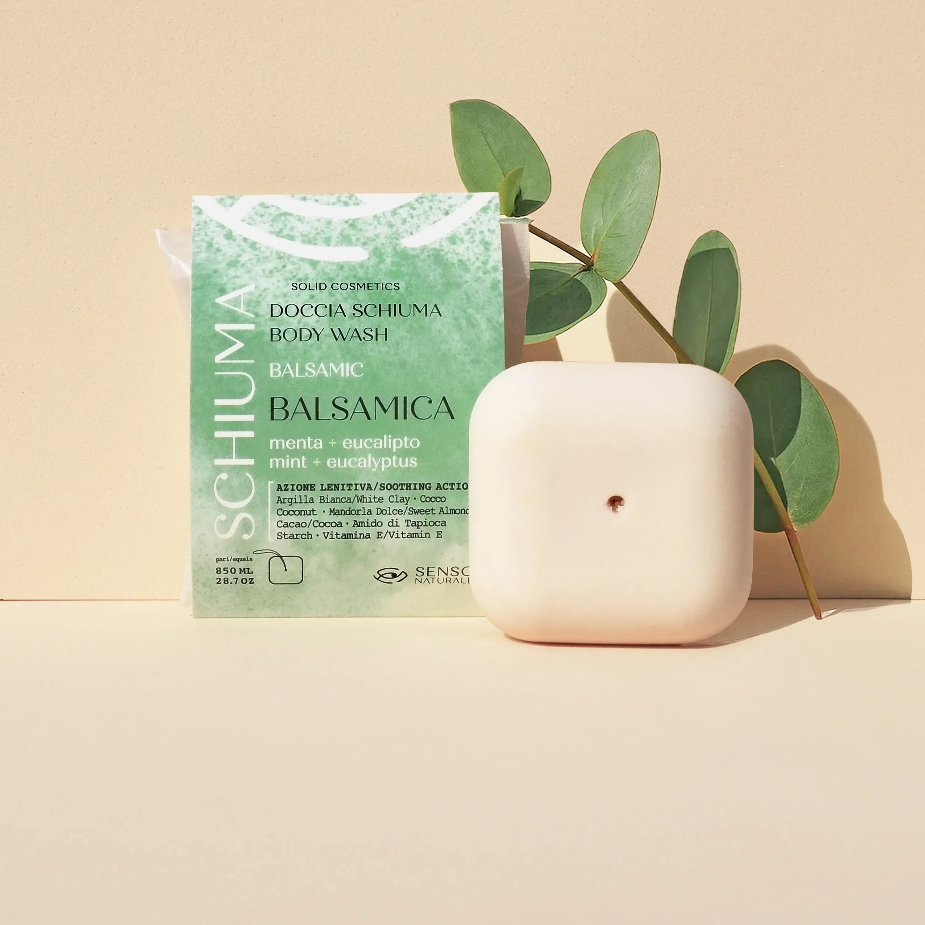 Image of Fito Doccia Schiuma Solida - ARGILLOSA BALSAMICA - Freschezza Tonificante